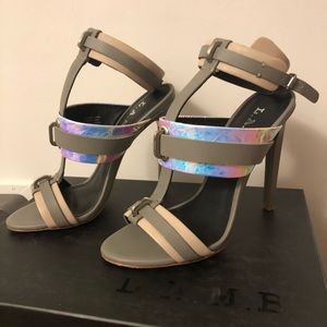 Woman’s high heels